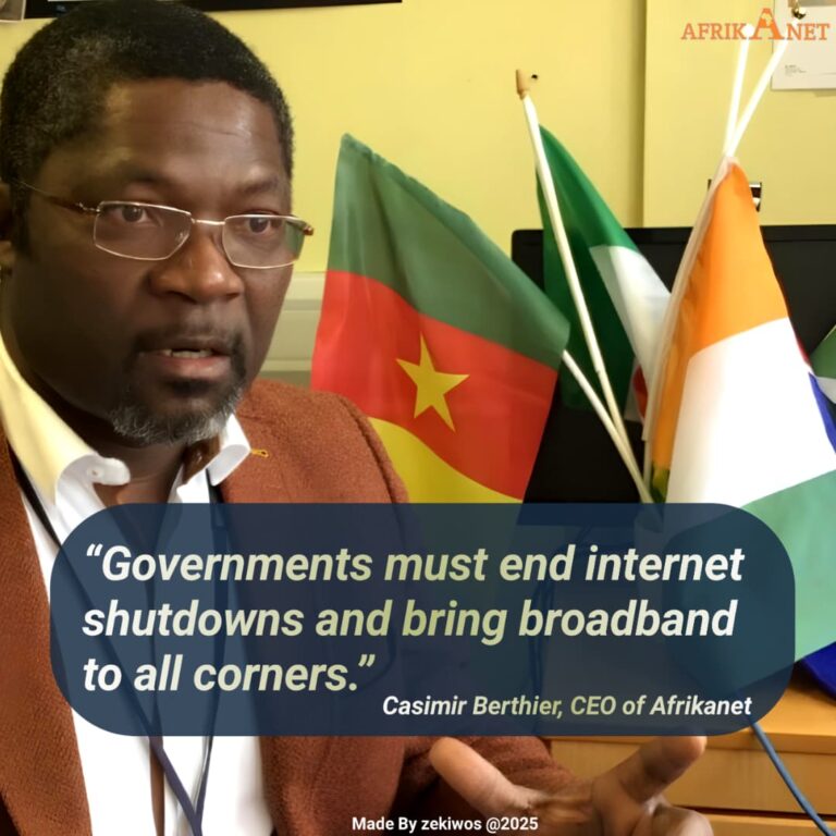 Africa Cannot Progress in the Dark