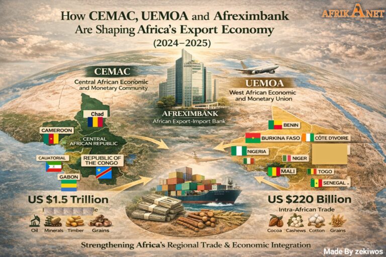 How CEMAC, UEMOA, and Afreximbank Are Shaping Africa’s Export Economy (2024–2025)