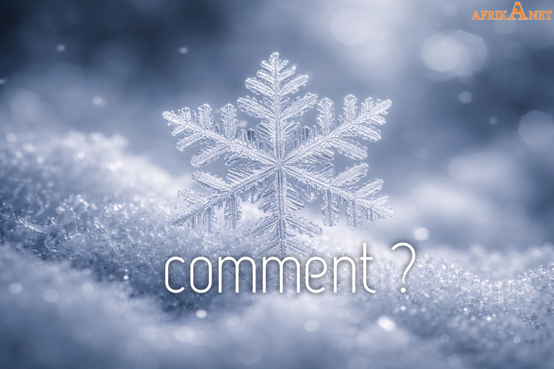 how do snow happens ?