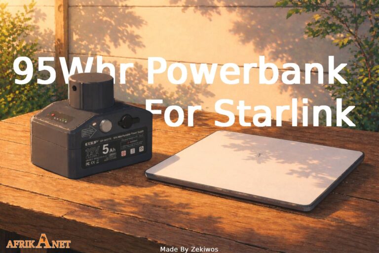 Internet on the Go with Starlink Mini and Portable Power Bank