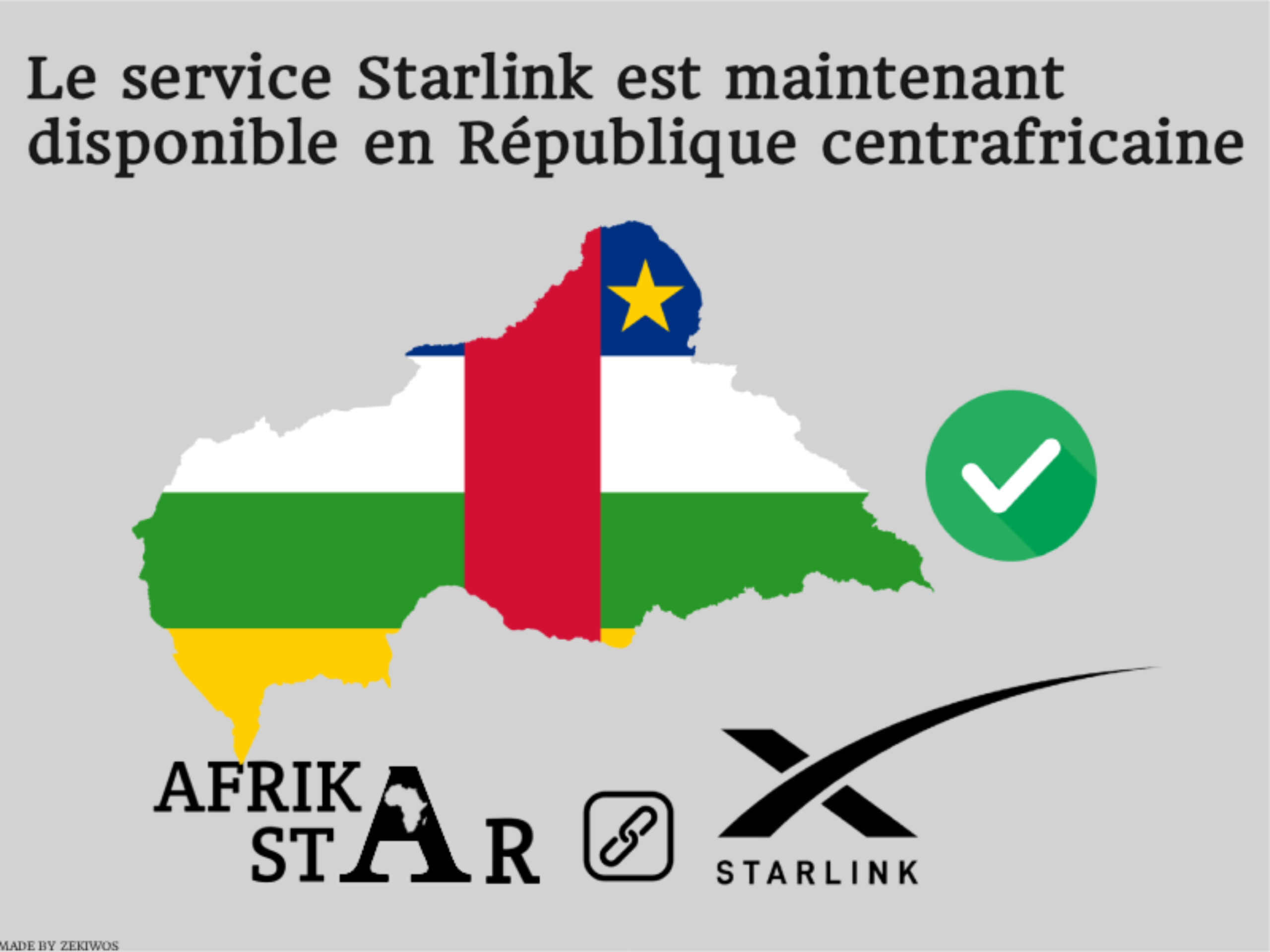 Internet From Space Arrives in the Central African Republic — Powered by Starlink and Supported by AfrikaStar