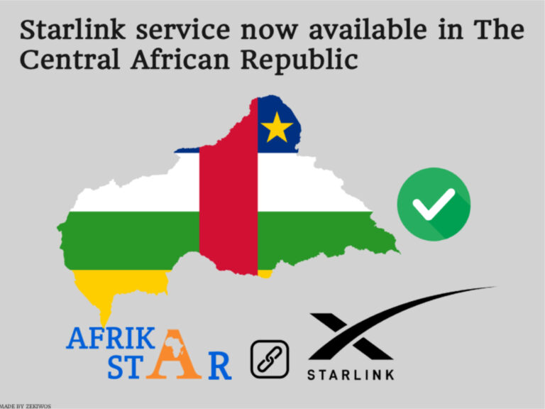 Internet From Space Arrives in the Central African Republic — Powered by Starlink and Supported by AfrikaStar