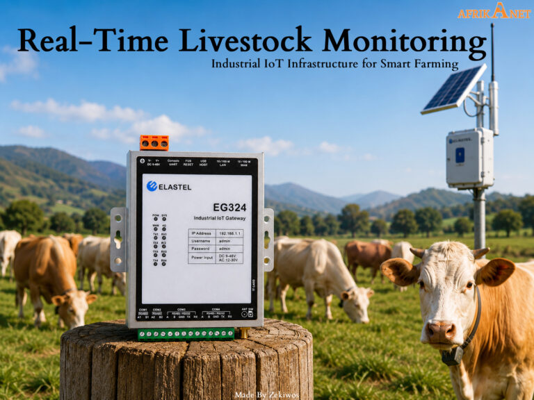 Transforming Livestock Management in Africa with Industrial IoT Technology