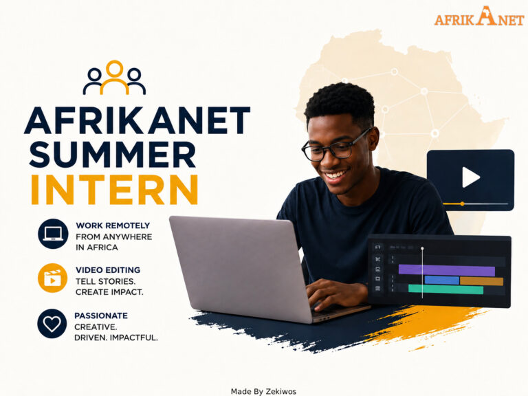 AFRIKANET Summer Internship Program
